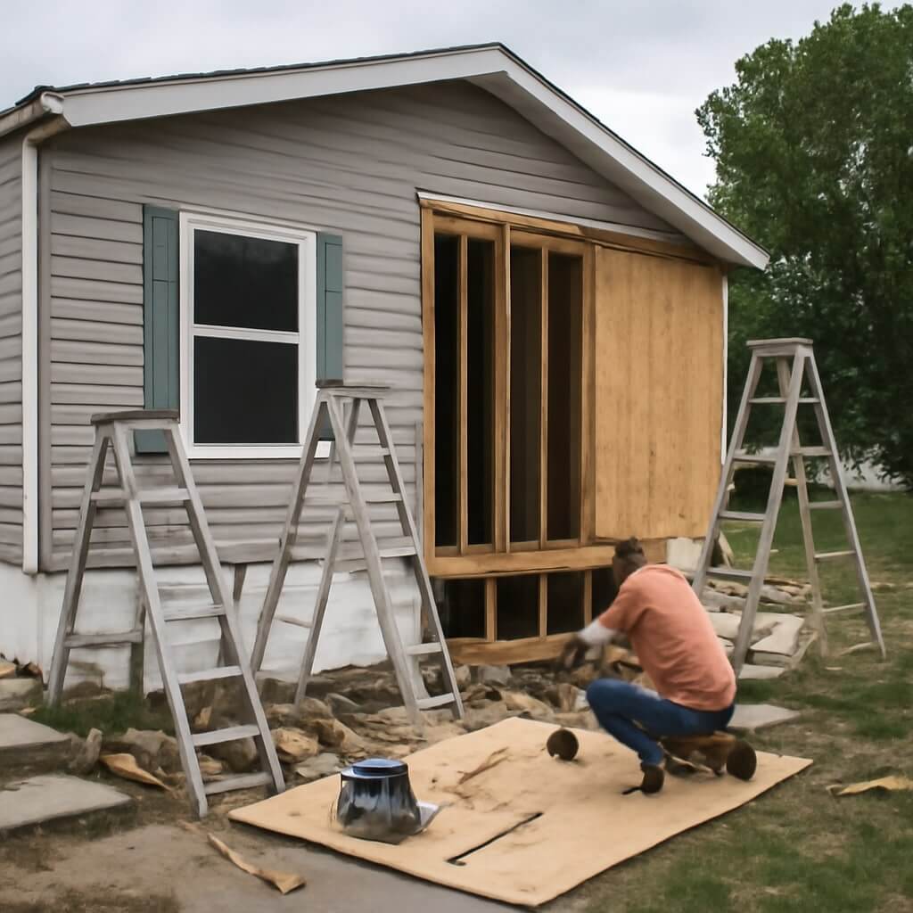 Step-by-Step Guide for You to Renovate a Manufactured Home